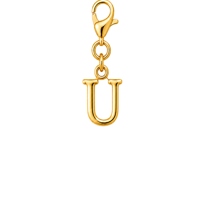 U Initial Charm - Gold Standard