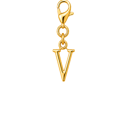 V Initial Charm - Gold Standard