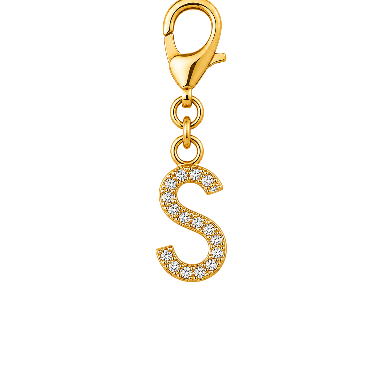S Initial Charm - Sparkle