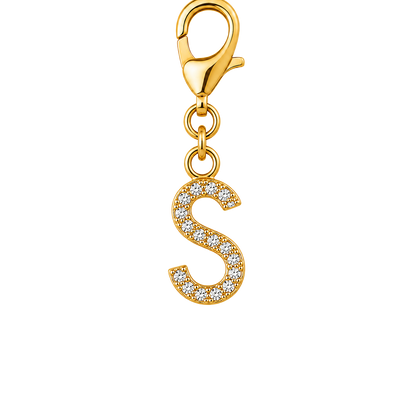 S Initial Charm - Sparkle