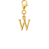 W Initial Charm - Gold Standard