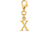 X Initial Charm - Gold Standard