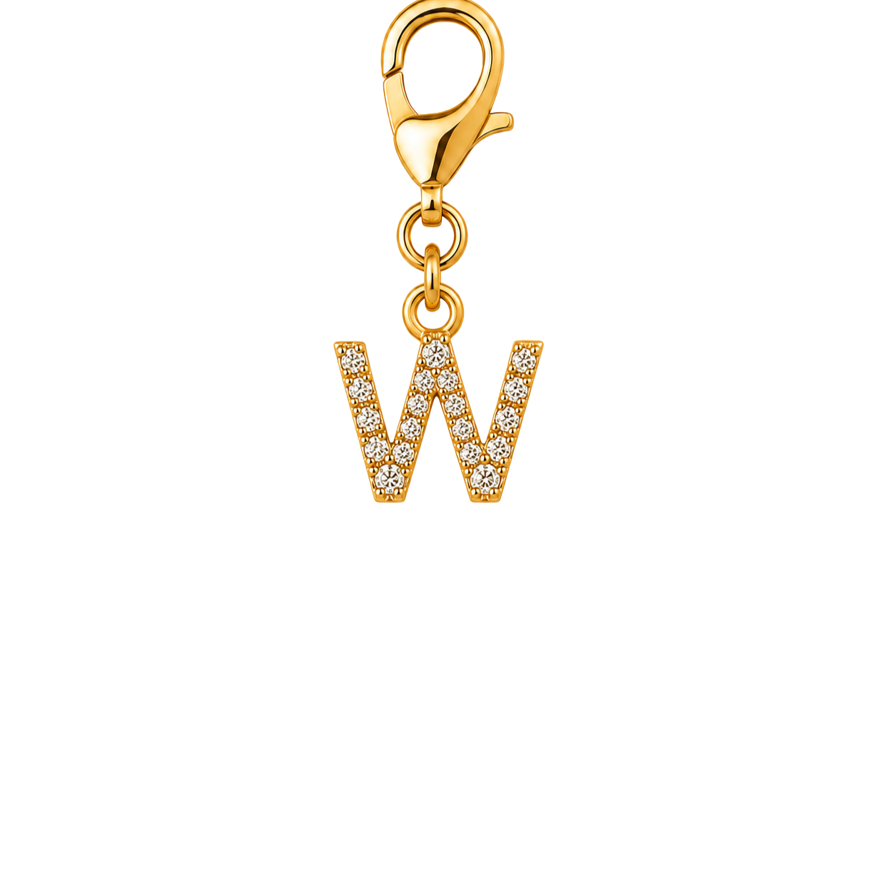 W Initial Charm - Sparkle