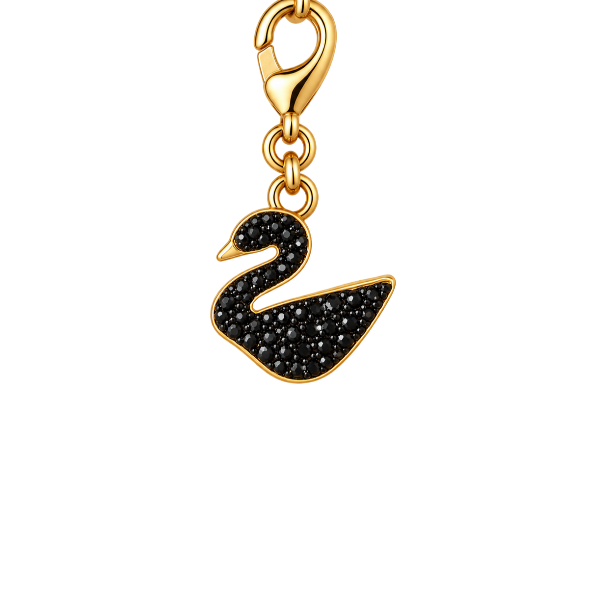 Swan Song Charm (Black)