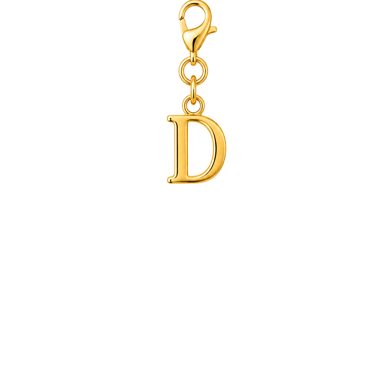 D Initial Charm - Gold Standard