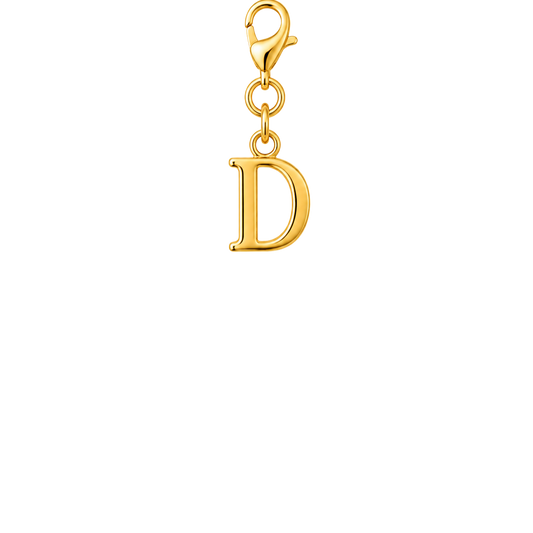 D Initial Charm - Gold Standard