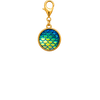 Mermaidcore Round Charm (Blue)