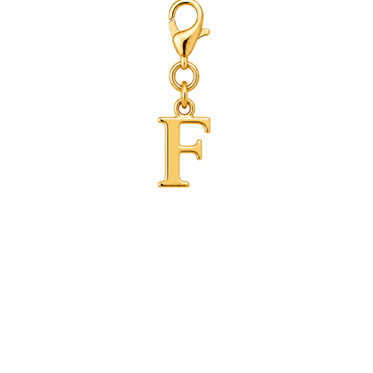 F Initial Charm - Gold Standard