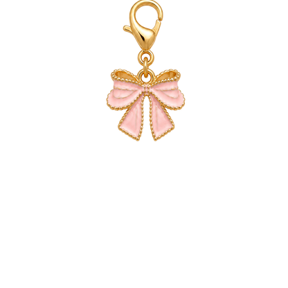 Coquette Bow Charm - Pink