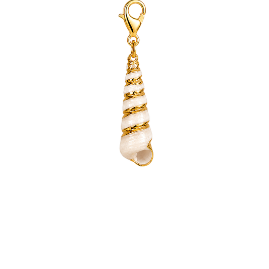 Spiral Shell Charm